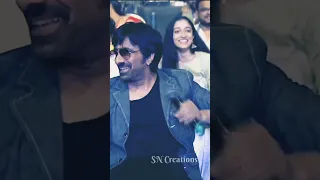 Mass Maharaj Ravi Teja dance for Idiot Song with heroine || #shorts