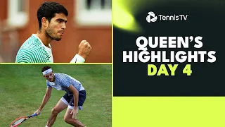 Alcaraz Takes On Lehecka, Fritz Battles Mannarino & More! | Queen's 2023 Highlights Day 4