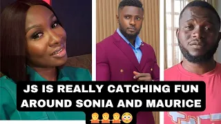 CUTE 🥰👉JS,IS REALLY HUSTLING AND CATCHING FUN WITH SONIA AND MAURICE SAM 😂😂😂😂😂🙆🙆