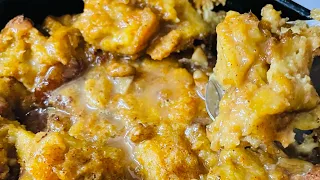 Sweet Potato Pumpkin Bread Pudding with Caramel Sauce