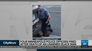 Four Minneapolis police officer fired after death of black man