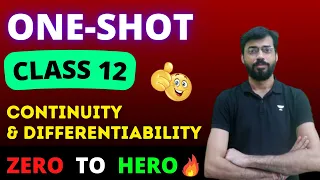 Continuity & Differentiability | Complete Chapter in One Shot | Class 12 Mathematics