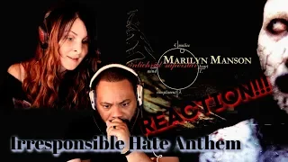 Christians react to Marilyn Manson - Irresponsible Hate Anthem!!