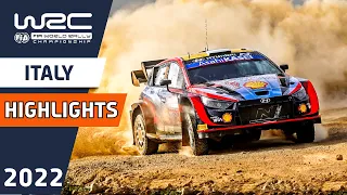 WRC Rally Highlights : Rally Italia Sardegna 2022 - Friday Afternoon