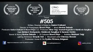 #505  |  Short Film  | Teaser  | Cannes Short Film Corner