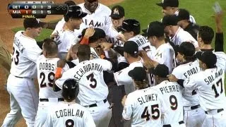 Henderson Alvarez tosses a no-hitter on a walk-off vs. the Tigers