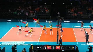 HERE'S HOW Volleyball Team Brazil beat Italy !!!