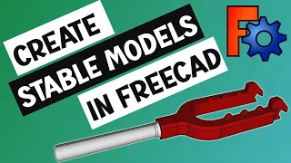 FreeCAD Tutorial: Modeling a Bike Fork with Tips for Clean and Accurate Models in FreeCAD 0.20.1