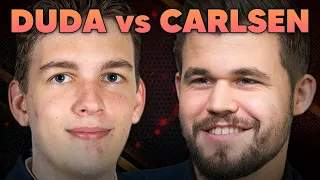 GM Jan-Krzysztof DUDA walczy z CARLSENEM! | Runda III