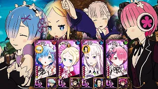 I ACTUALLY WON WITH THIS TEAM?! FULL RE:ZERO TEAM IN PVP [Seven Deadly SIns Grand Cross]