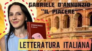 “Il Piacere” di Gabriele D’Annunzio - 11 espressioni | IMPARIAMO L'ITALIANO CON LA LETTERATURA