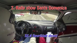 Rally Show Santa Domenica 2016 Onboard Citroen Saxo  SS4