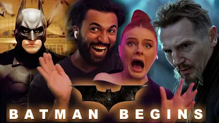 Girlfriend Watches * Batman Begins (2005) * FOR THE FIRST TIME!!