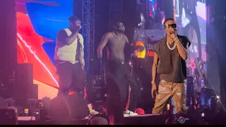 Wizkid in Lagos beach vibez🔥: Cater Went Crazy on Stage, performing with Wizkid for the first time