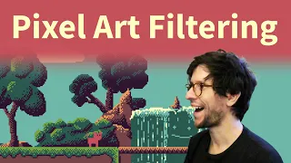 Scaling pixel art in-game? Filter it! Get rid of 'shaking'