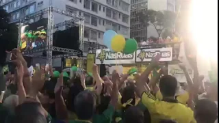 Manifestação na Av. Paulista em Apoio ao Ministro Sérgio Moro