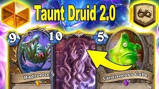 I Upgraded My Taunt Druid 2.0 And Now it's Even More Fun & Interactive Caverns of Time | Hearthstone