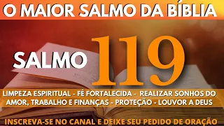 Salmo 119 O maior Salmo da Bíblia | Oração poderosa para a sua vida. #oração #salmos #salmo119.