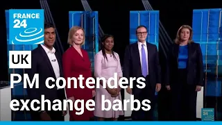 British PM contenders exchange barbs in second TV debate • FRANCE 24 English