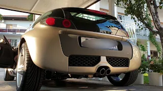 Smart Roadster 0.7 Turbo - Sport Exhaust Sound ( Cold Start )