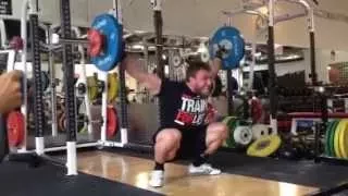 Dmitry Klokov - Muscle snatch from full squat - 65 kg (143 lb)