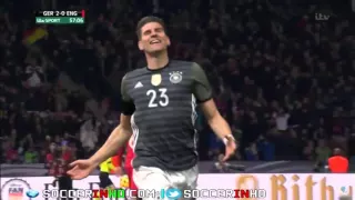 Germany vs England 2-3 All Goals 27-03-2016 International Friendly Match