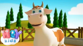 Lola The Cow cartoon for kids | Educational cartoons and songs for children by HeyKids