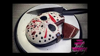 Jason Voorhcake  -  Pastel Jason Voorhees Friday 13th Cake