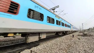 High Speed Trains in Howrah - Bardhaman Chord | (5 in 1) 130 Kmph show!!