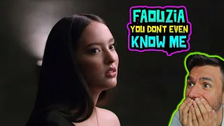 Faouzia - You Don't Even Know Me (Stripped) REACTION - First Time Hearing It