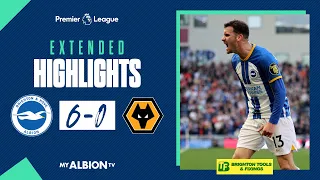 Extended PL Highlights: Albion 6 Wolves 0