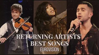 Eurovision Returning Artists' Best Songs