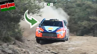 WRC Safari Rally KENYA 2024⚠️ TEST NEUVILLE & TÄNAK❗️