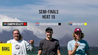 BAKL Cape Town Feb ‘21 - Semi-Finals Heat 15 - Big Air Kiteboarding