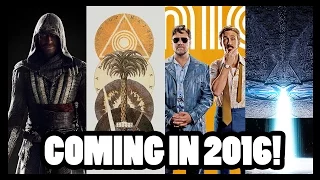 Most Anticipated Movies for 2016!