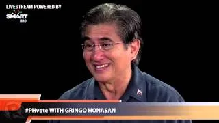 #PHvote with Gringo Honasan (part 1)