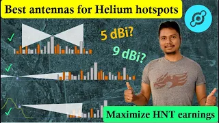 Best antennas for Helium hotspots | Which dBi gain antenna to buy for a miner? Maximize HNT earnings