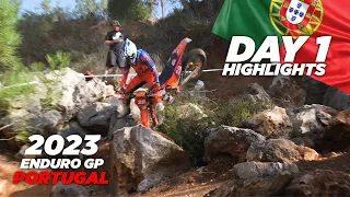 GP OF PORTUGAL | 2023 ENDURO GP | DAY 1 HIGHLIGHTS