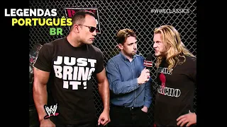 Promo Chris Jericho e The Rock no WWE RAW (Legendado em PT-BR)