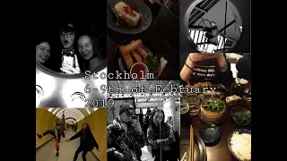 stockholm travel diary - 6-9th of february