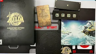 Unboxing Legend of Zelda Tears of the Kingdom Collectors Edition