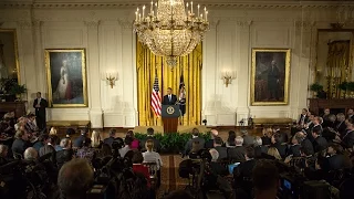 The President Holds a Press Conference After the Midterm Elections