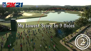 MY LOWEST SCORE IN 9 HOLES | 1v1 Stroke Play | PGA TOUR 2K21