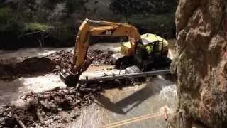 Boulder Colorado Flood 2013 Help has arrived!  4 mile canyon pt 4