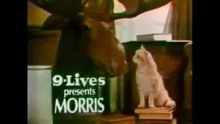 9-Lives Morris and the Moose 1978 TV commercial