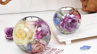 Giftboxxes® | Sphere Candle Holder Silicone Resin Mold