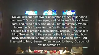 Morning Meditation: Mark 8:14-21, The Yeast of the Pharisees and Herod