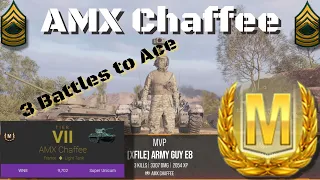 AMX Chaffee Ace Tanker Battle, World of Tanks Console.