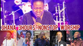 POWERFUL 3 HOURS NON-STOP GHANA WORSHIP SONGS ft Odehyieba Priscilla Agyemang & more ❤️