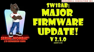 New Serial Wombat Firmware!   V2.1.0 for SW18AB -  VGA, PS2, PID, command Capture and more!